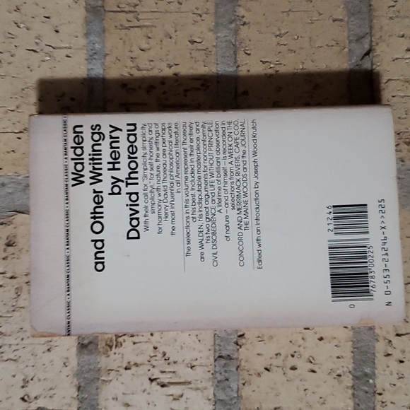 Walden and Other Writings by Henry David Thoreau - Picture 2 of 2